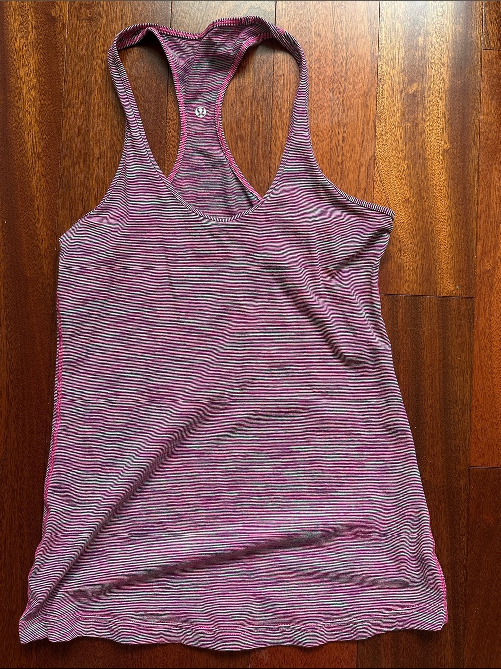 lululemon athletica Pink Space-Dyed Racerback Tank Top